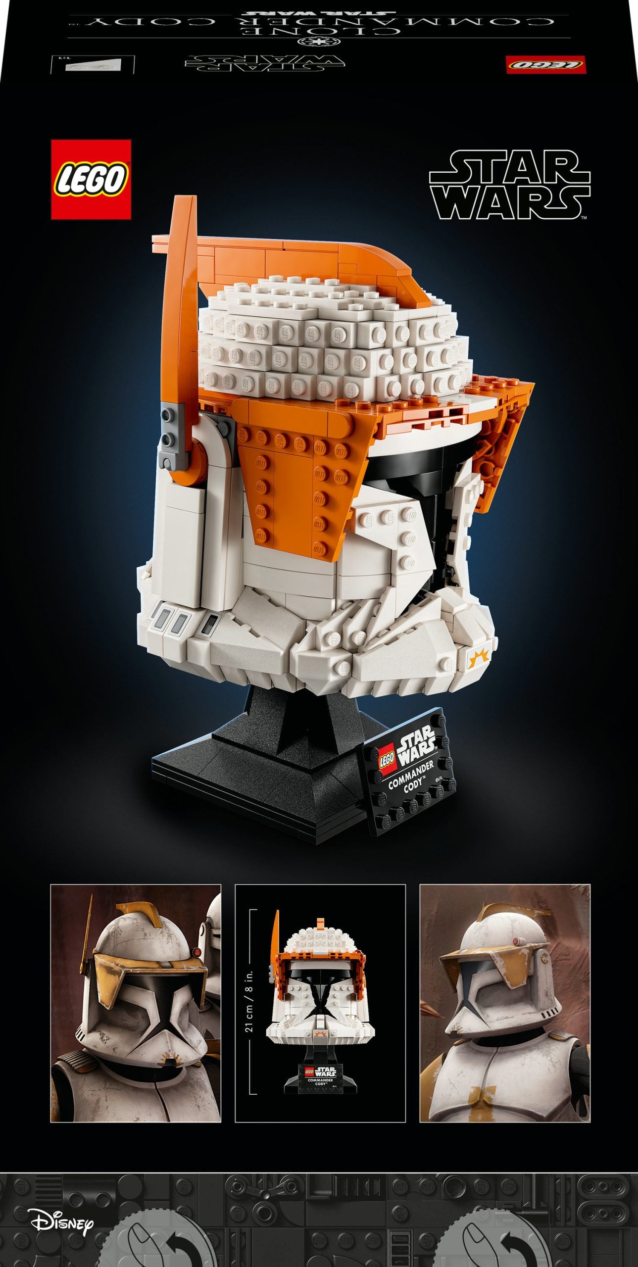 75350 LEGO Star Wars - Casco del Comandante clone Cody