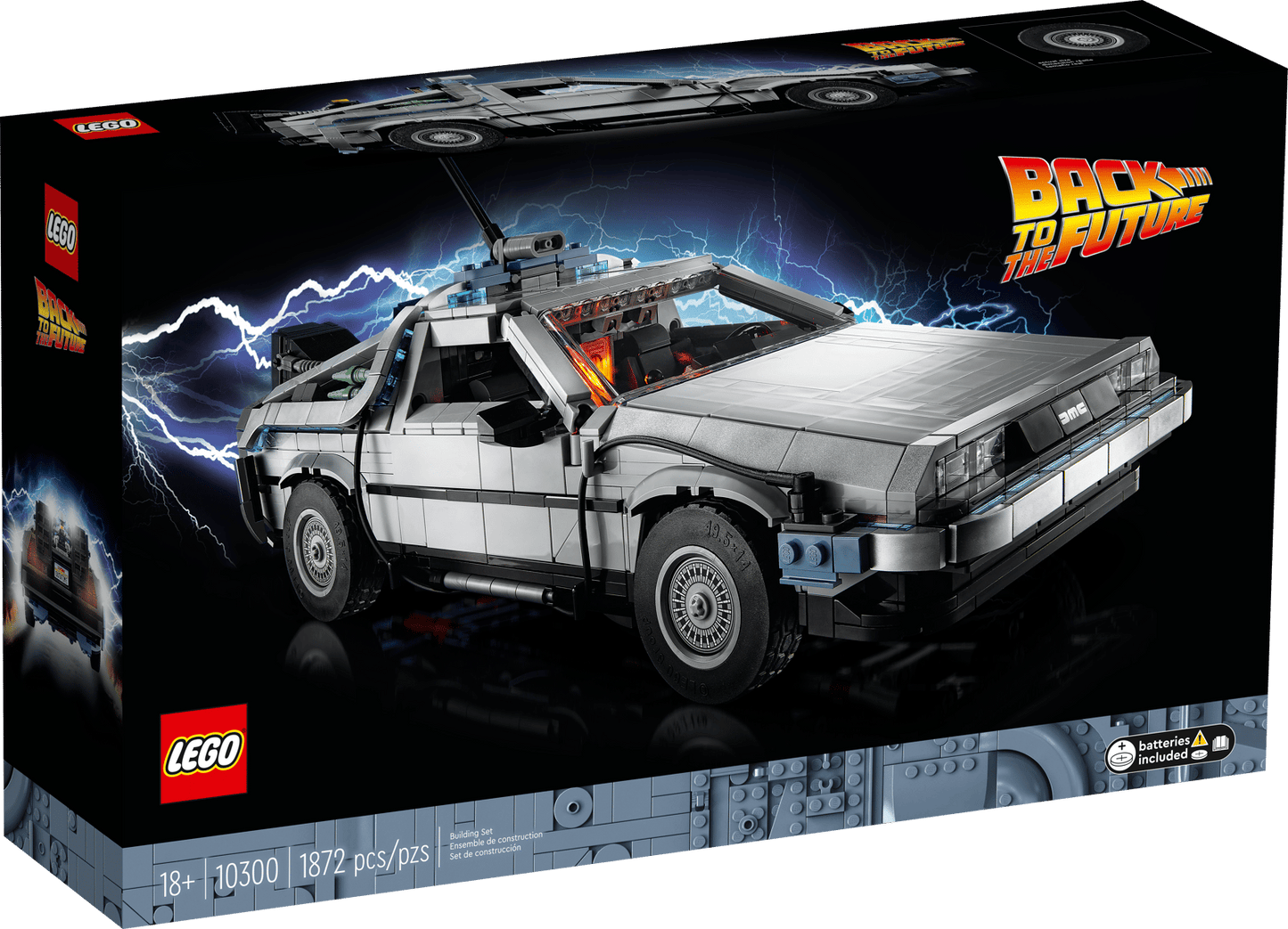 10300 LEGO Creator Expert - Macchina del tempo - Ritorno al futuro