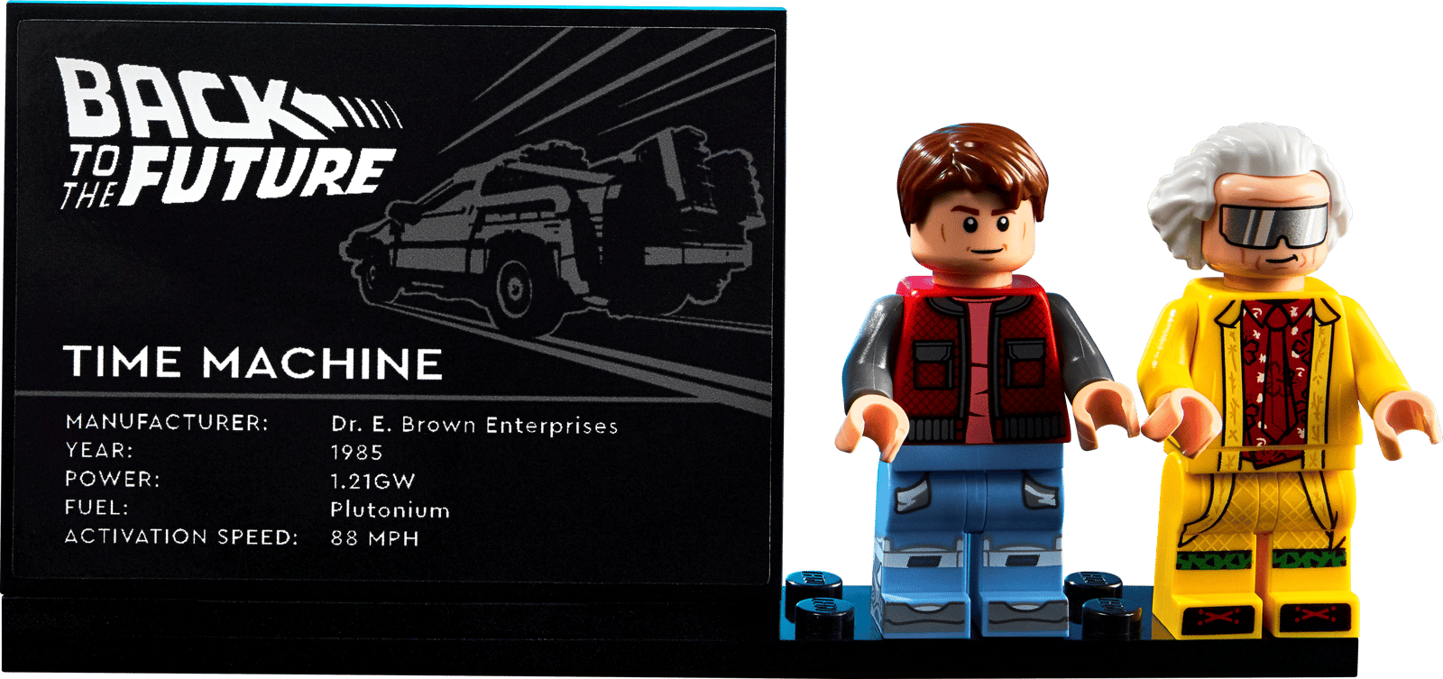 10300 LEGO Creator Expert - Macchina del tempo - Ritorno al futuro