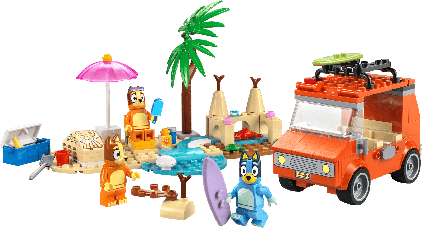 11202 Lego Bluey Vacanza sulla spiaggia della famiglia di Bluey