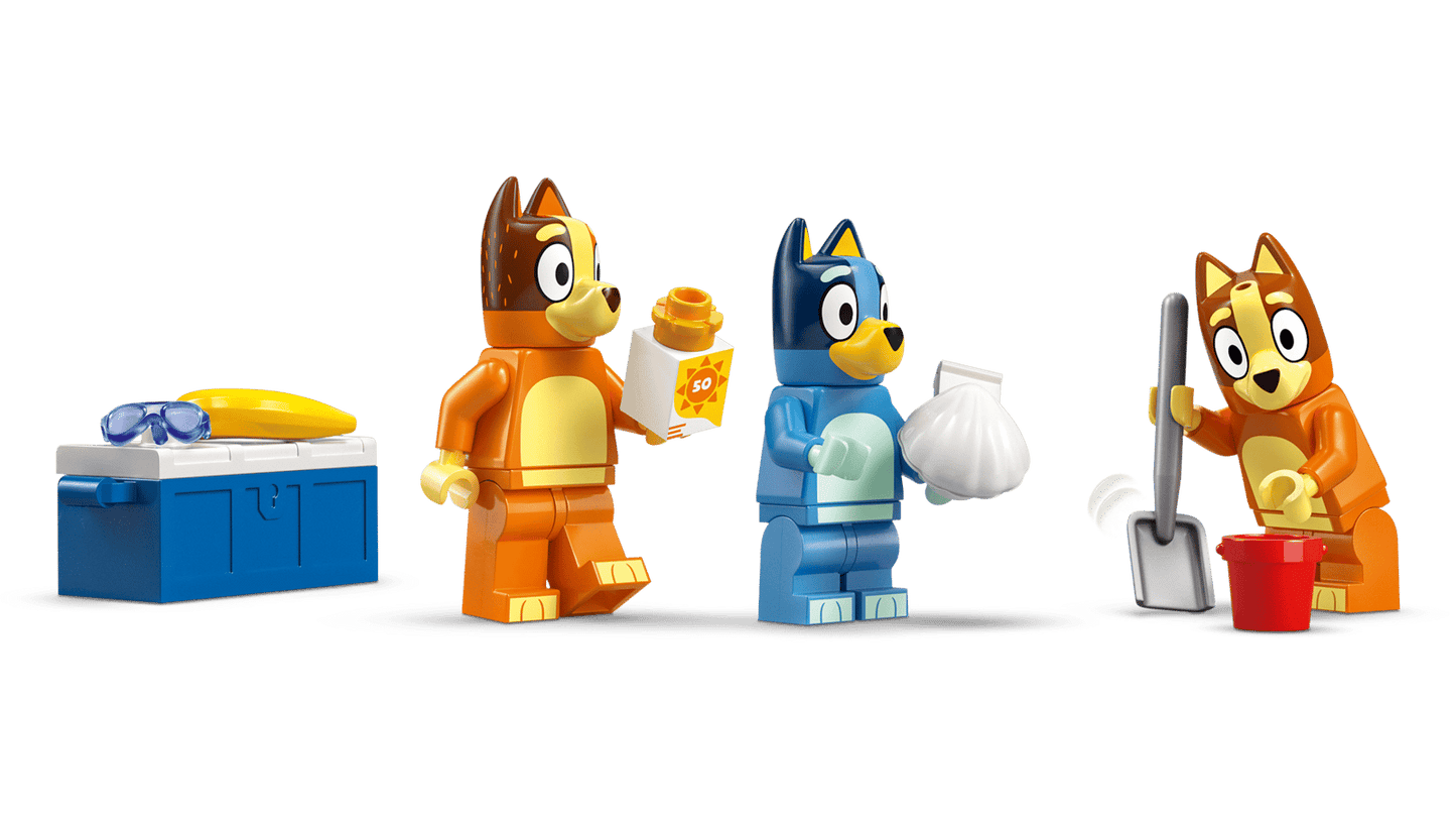 11202 Lego Bluey Vacanza sulla spiaggia della famiglia di Bluey