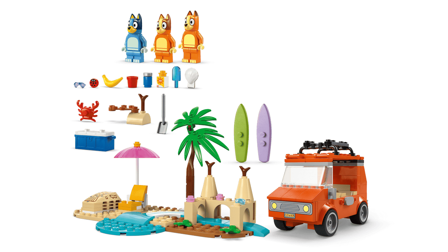 11202 Lego Bluey Vacanza sulla spiaggia della famiglia di Bluey
