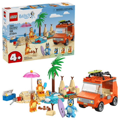 11202 Lego Bluey Vacanza sulla spiaggia della famiglia di Bluey