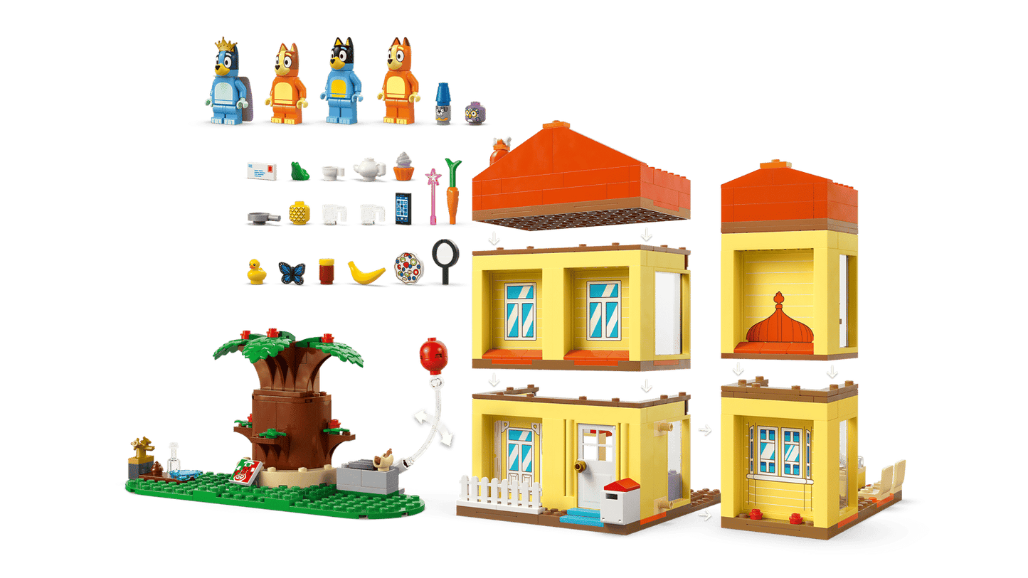 11203 Lego Bluey Casa della Famiglia di Bluey