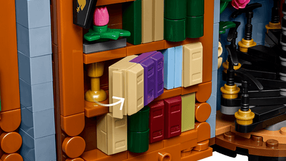 11379 Lego Icons Libreria: Book Nook