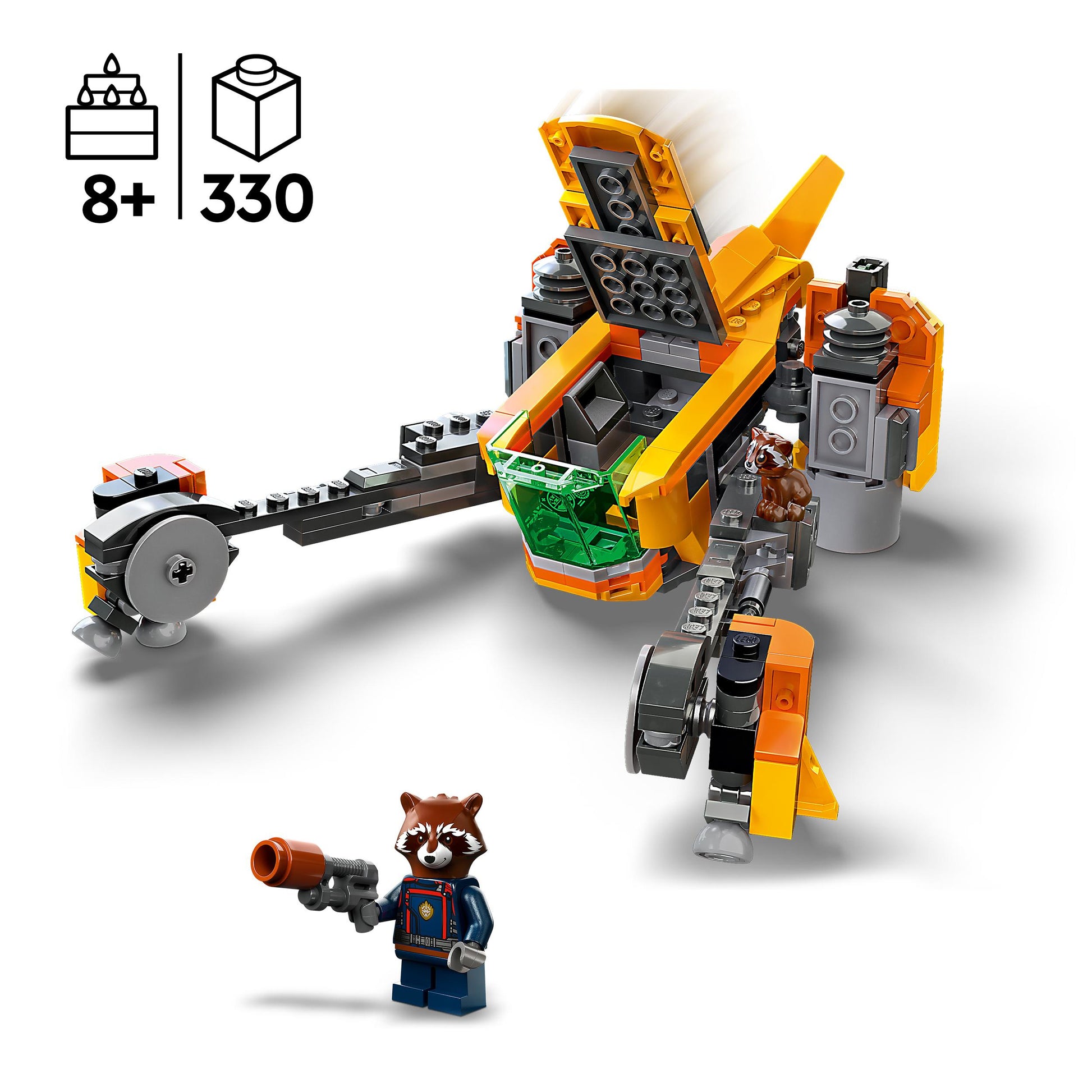 76254 LEGO Marvel- Astronave di Baby Rocket