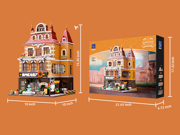 85013 Pantasy  Il Panificio  Edificio Modulare Set Costruzioni Bakery