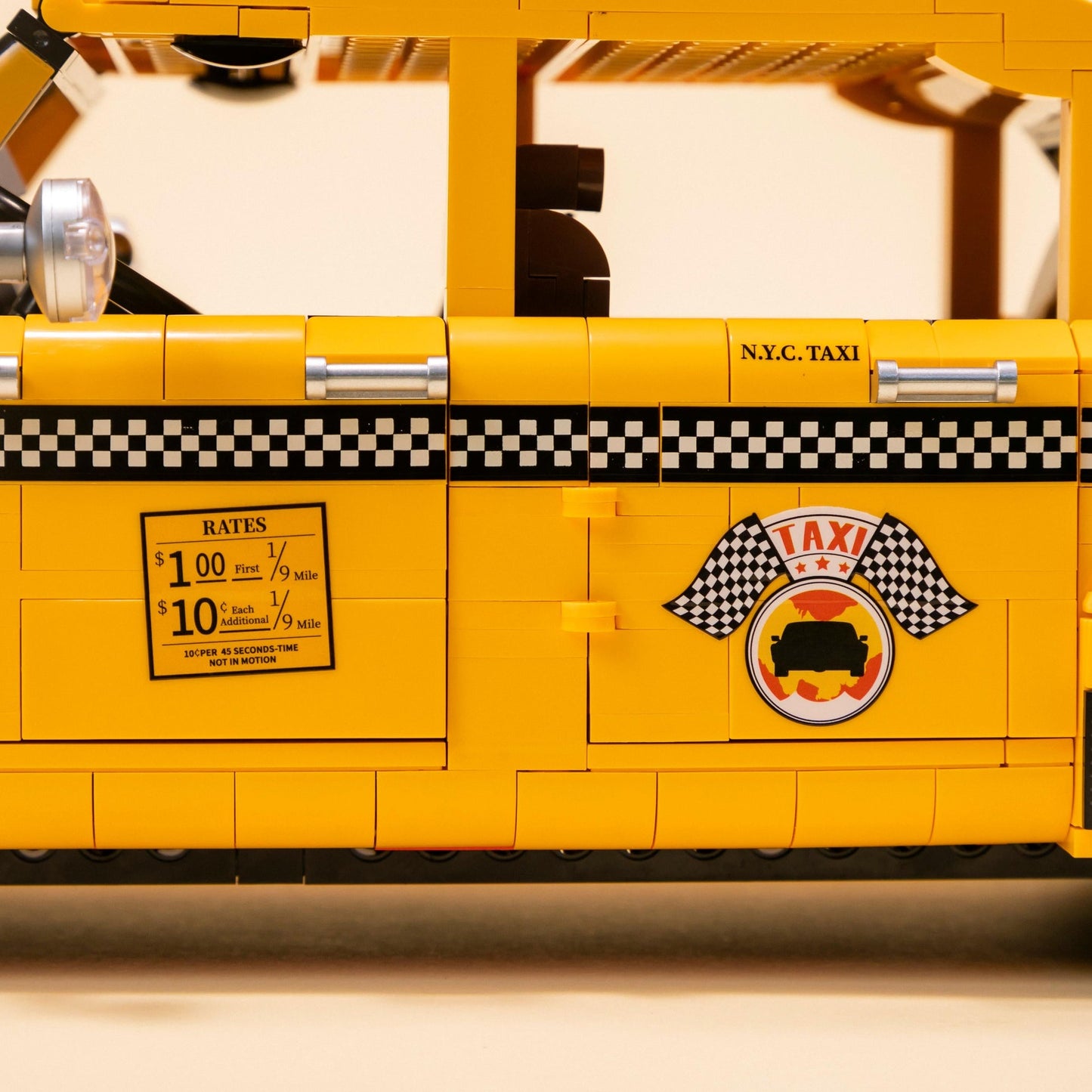 PANTASY New York Yellow Cab  Taxi Giallo Set Costruzioni Veicolo da Collezione