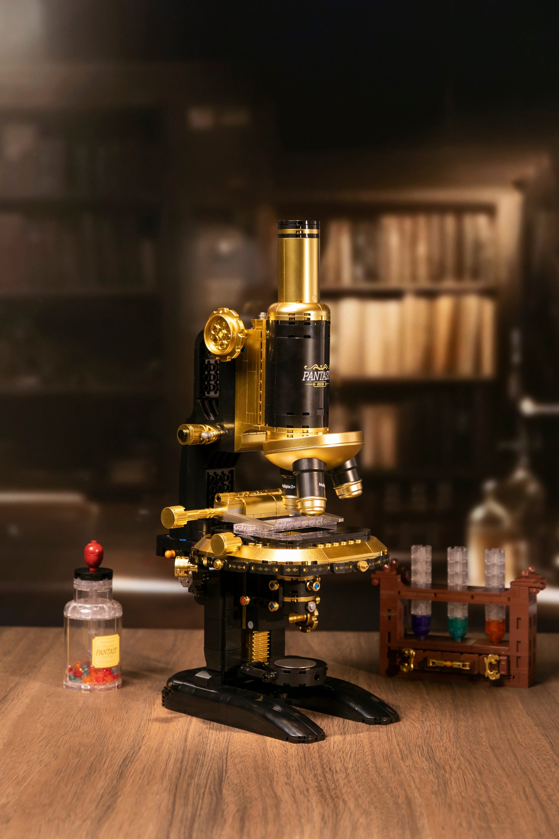 85034 PANTASY set di mattoncini collezione Retrò: il Microscopio