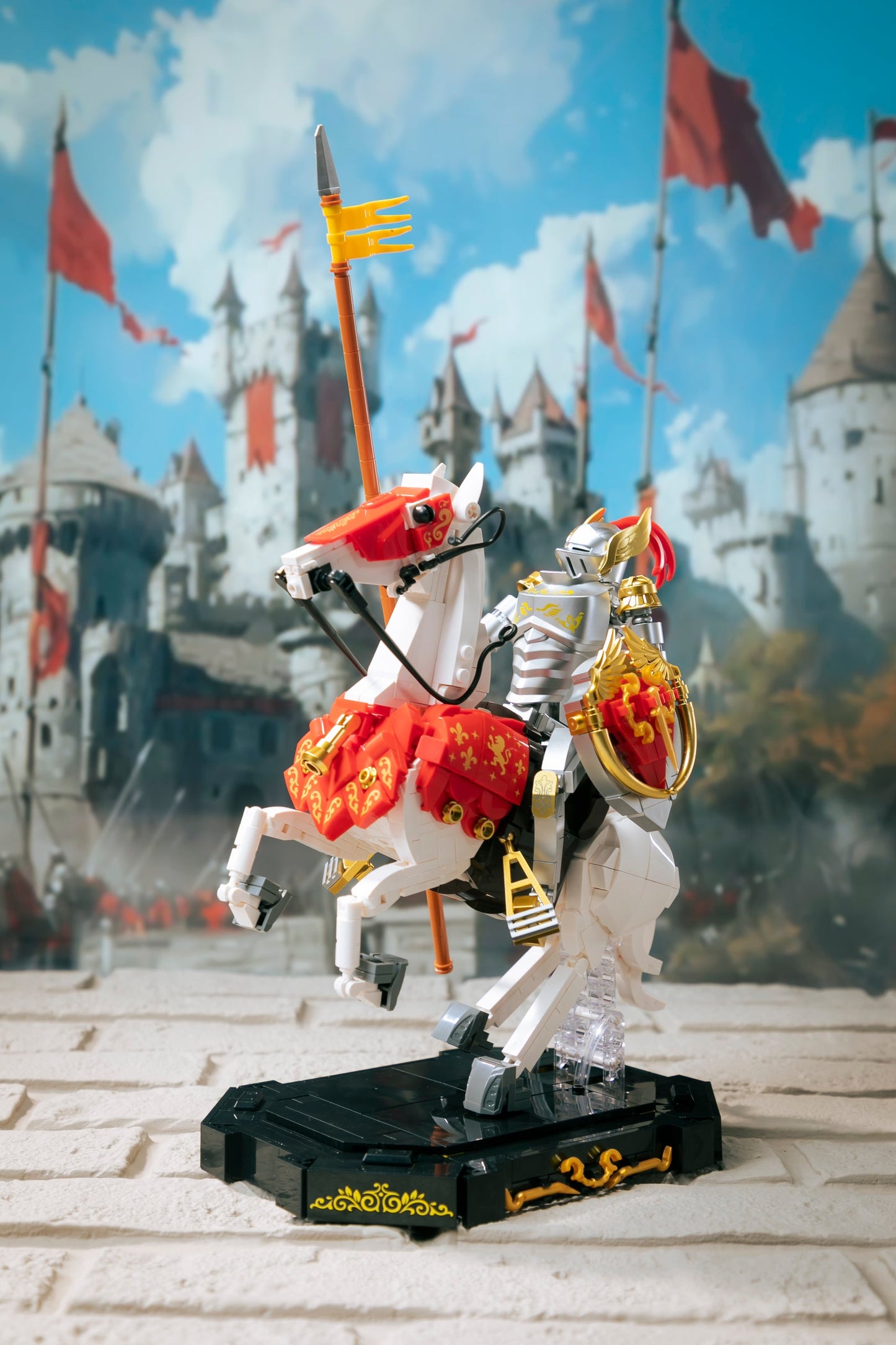 85030 Pantasy Warrior Il Cavaliere  Set di Mattoncini da Collezione