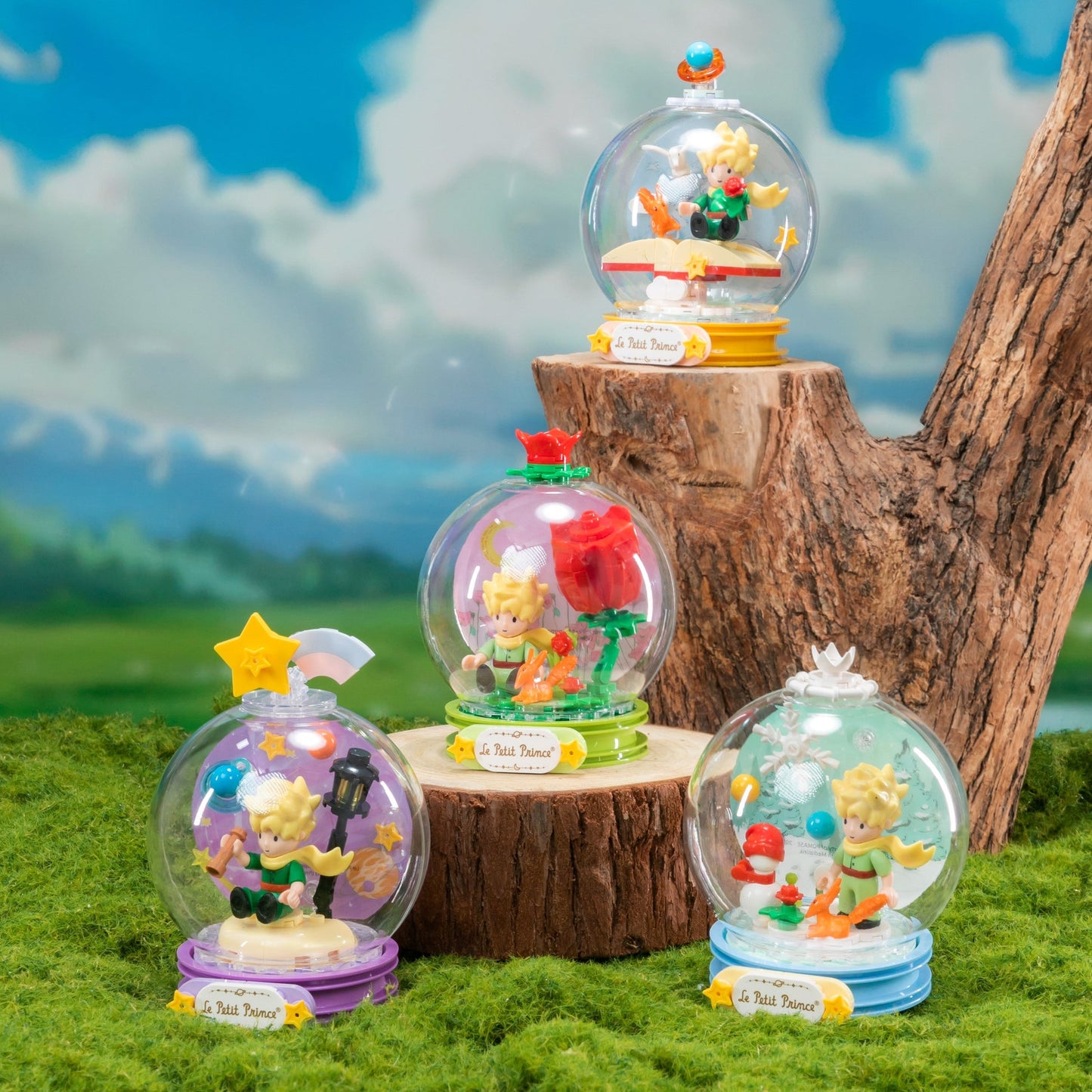 PANTASY set di mattoncini collezione il Piccolo Principe : Book Soaring