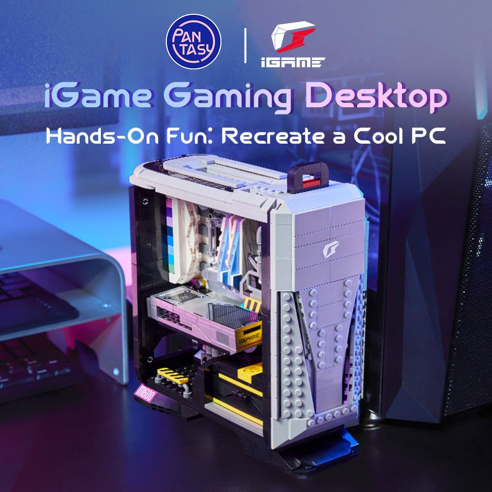 85004 PANTASY set di mattoncini collezione Retrò : iGame Ganing Desktop