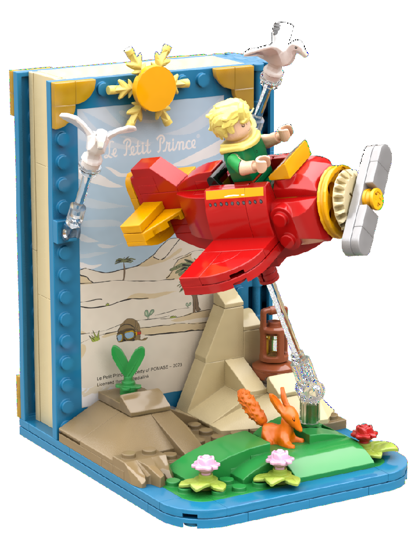 86310 PANTASY  collezione il Piccolo Principe Le Petit Prince Book Fermalibri