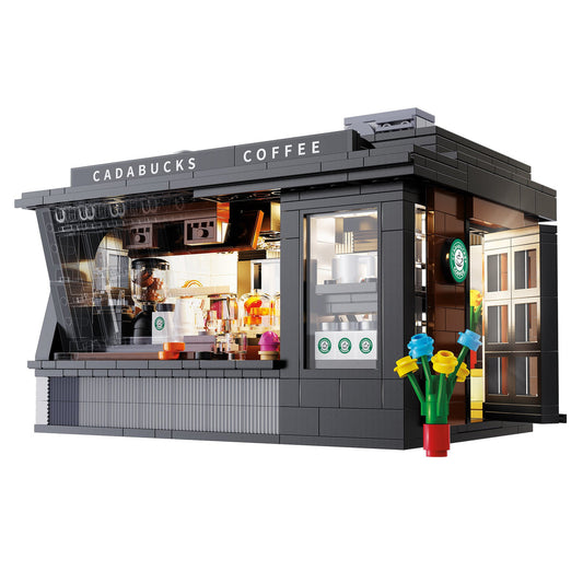 CADA Coffee House Giapponese - Caffetteria in Mattoncini - 768 Pezzi