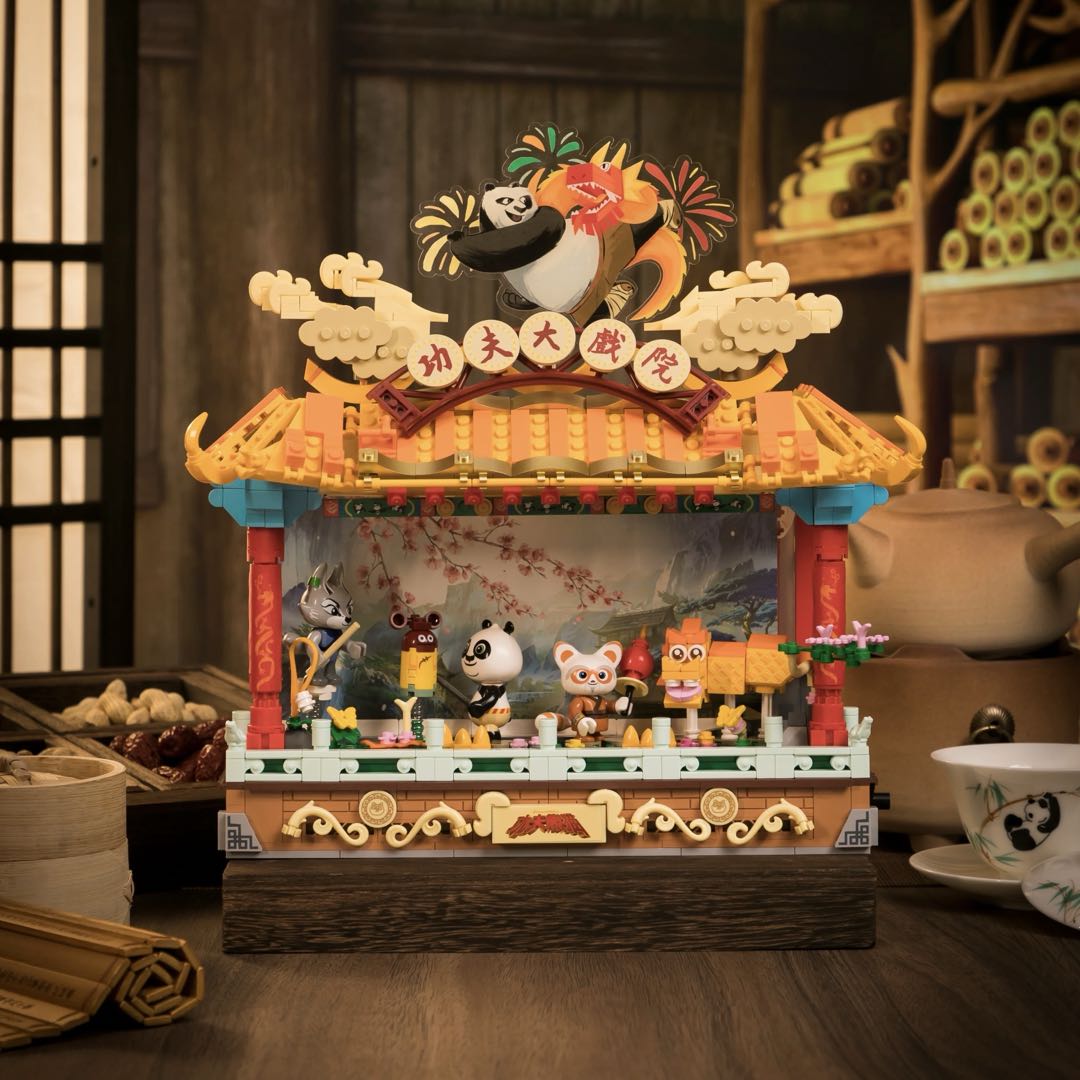86514 Pantasy Kung Fu Panda Tempio Kung Fu Set Costruzioni da Collezione