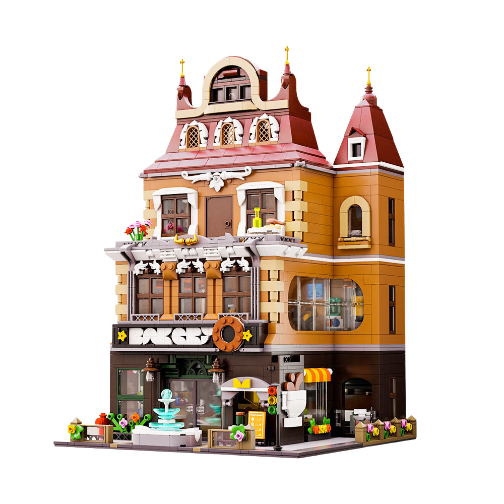 85013 Pantasy  Il Panificio  Edificio Modulare Set Costruzioni Bakery