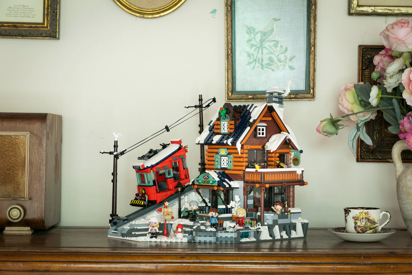 85033 PANTASY set di mattoncini collezione Retrò: La Baita di Montagna