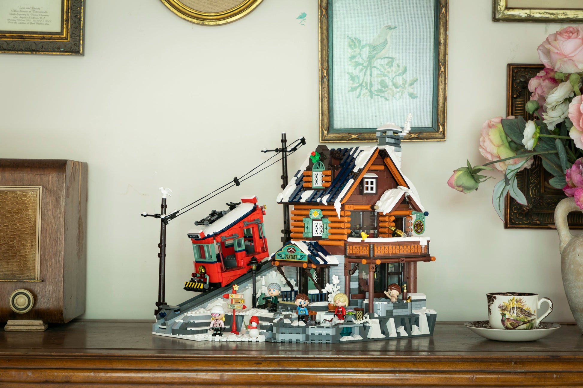 85033 PANTASY set di mattoncini collezione Retrò: La Baita di Montagna