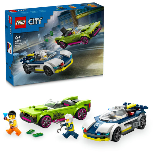 60415 LEGO City Police Inseguimento della macchina da corsa