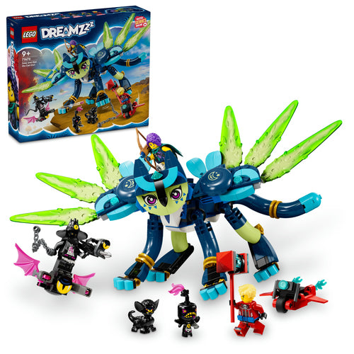 71476 LEGO DREAMZzz Zoey e Zian, il gatto-gufo