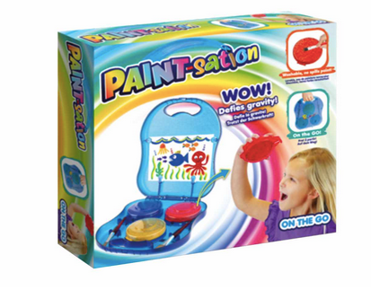 920869.006 Goliath - PAINT SATION - ON THE GO - VALIGETTA kit per dipingere