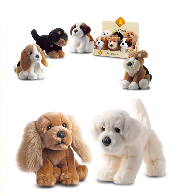 05739 - Plush & Company  -Piccoli Plush Doggy cm 21  pupazzo modello casuale
