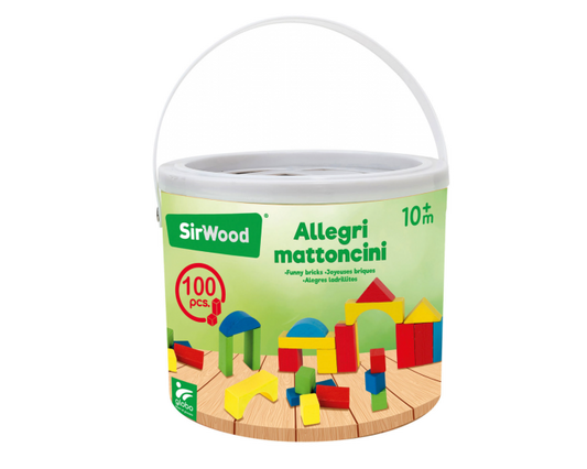 40601 GOBO-  SECCHIELLO COSTRUZIONI LEGNO 100 PZ