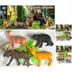 51028 Ginmar - Bustina con animali - Incontri nella foresta