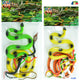 Ginmar 51200  Serpenti Velenosi | Bustina con Serpenti Giocattolo in Gomma