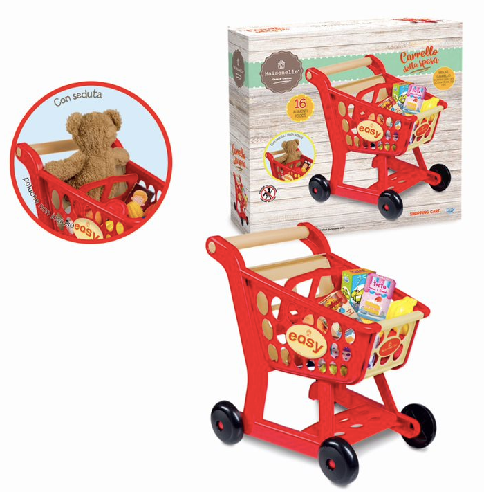 44075 ODS Maisonelle Carrello della spesa giocattolo bambini