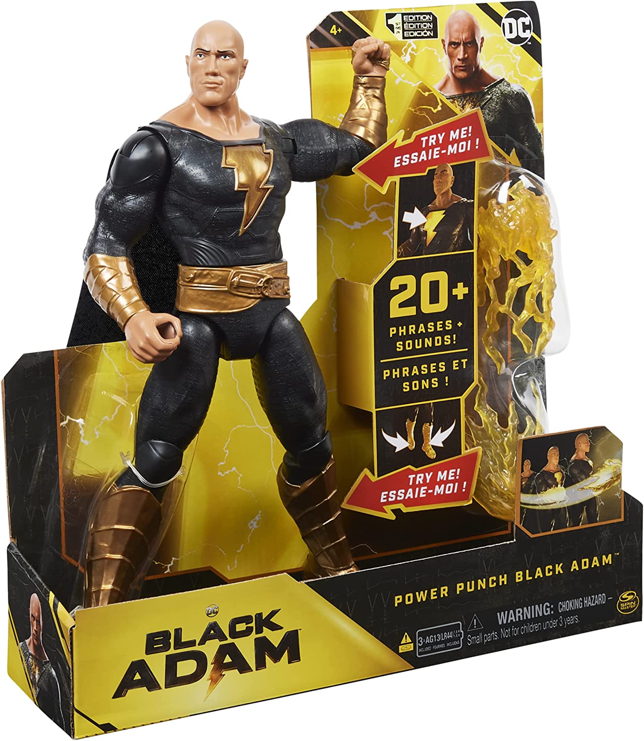 6064881 BLACK ADAM THE MOVIE Personaggio deluxe in scala 30 cm