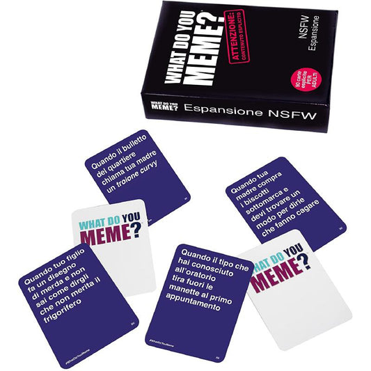 21194019 Rocco Giocattoli WHAT DO YOU MEME? NSFW espansione