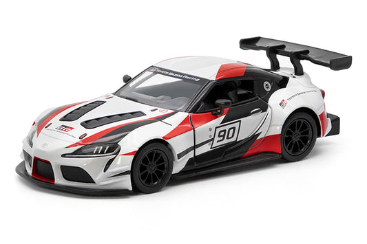 KINSMART TOYOTA GR SUPRA RACING CON STAMPA DIE-CAST CON RETROCARICA colore casua