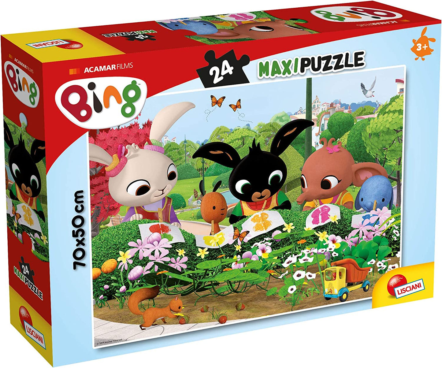 81219 - LISCIANI - BING PUZZLE MAXIFLOOR 24 - OSSERVIAMO LA NATURA!