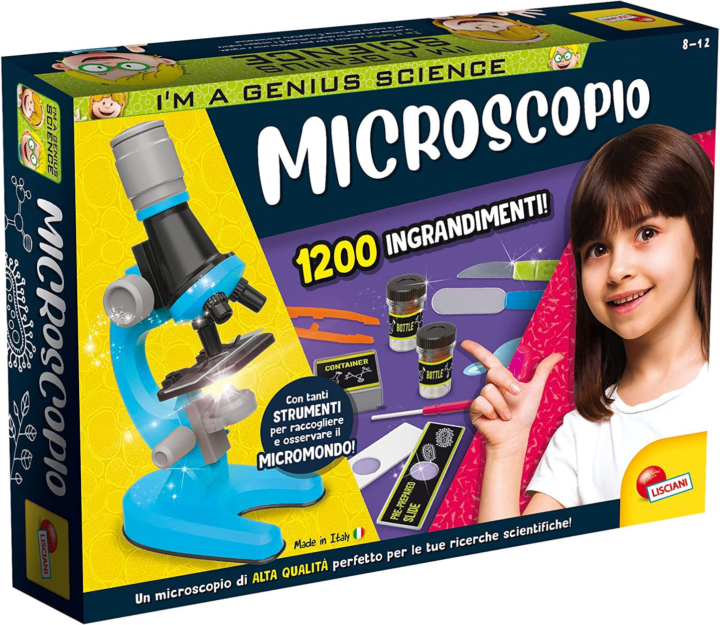97388- LISCIANI-I'M A GENIUS MIO MICROSCOPIO
