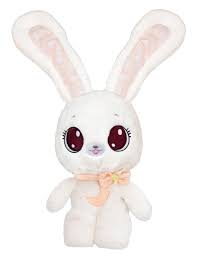 88948 IMC - PEEKAUPETS BUNNY PLUSH - bianco