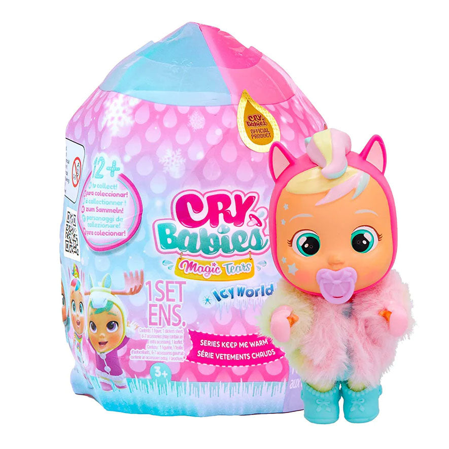 88993 IMC-CBMT ICY WORLD S. KEEP ME WARM - BAMBOLE DA COLLEZIONE A SORPRESA
