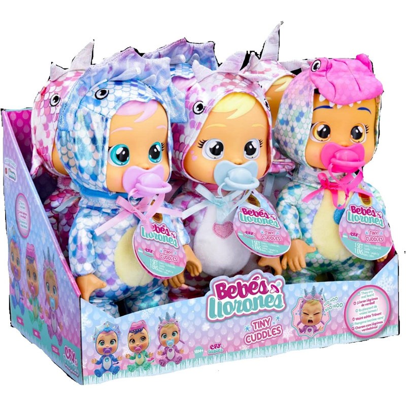 905252 IMC-CRY BABIES TINY C. DINOS - COLORE CASUALE