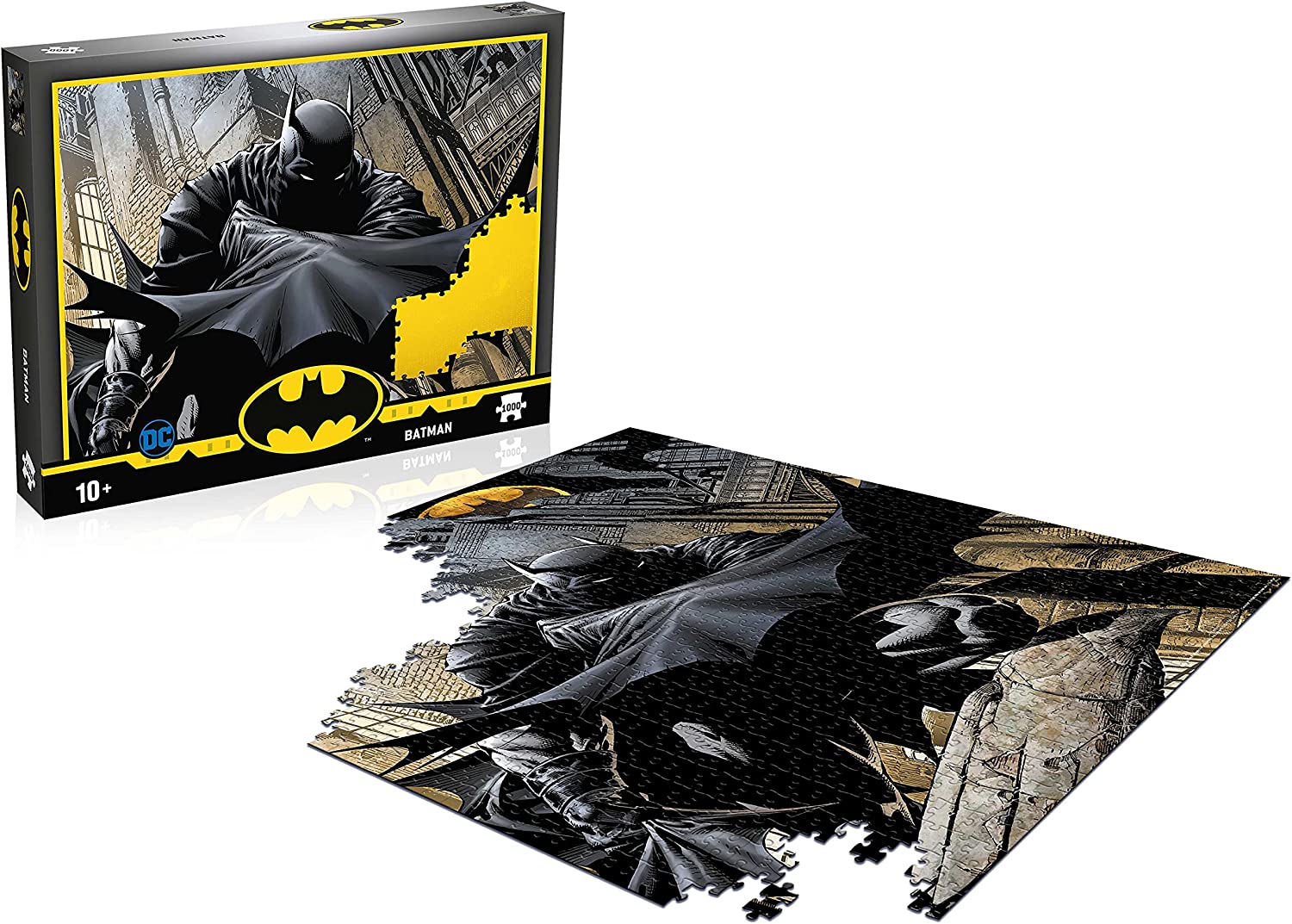 WM01454-ML1-6 -Winning Moves  PUZZLE - BATMAN - 1000 PC