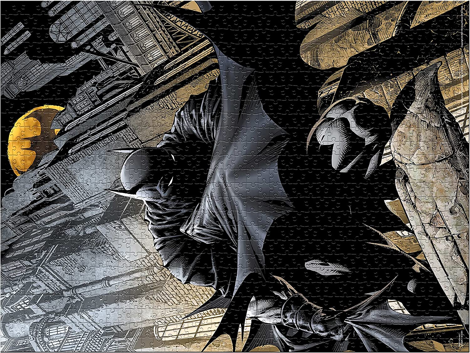 WM01454-ML1-6 -Winning Moves  PUZZLE - BATMAN - 1000 PC