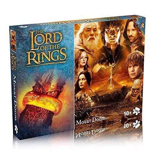 WM01819-ML1-6 - PUZZLE - IL SIGNORE DEGLI ANELLI - MOUNT DOOM - 1000 PC