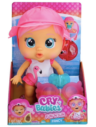 908253 IMC TOYS - CRY BABIES FUN'N SUN FANCY