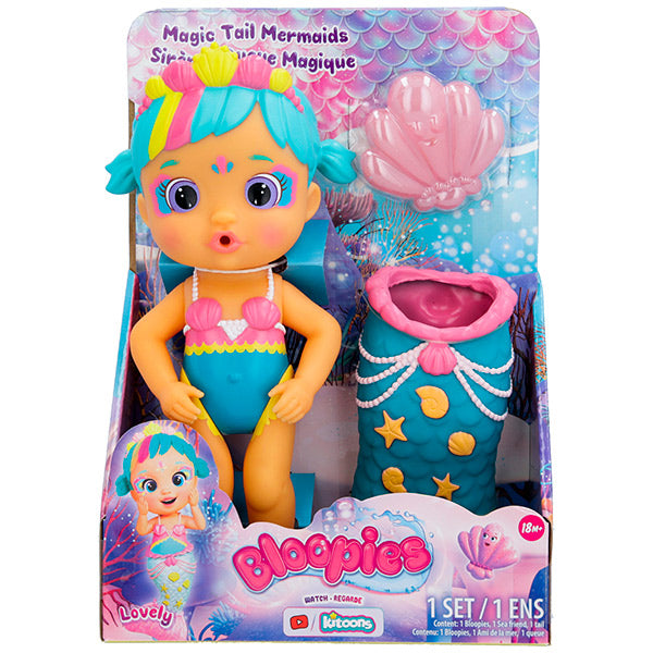 BLOOPIES MERMAIDS SIRENETTA W3 MAGIC TAIL LOVELY