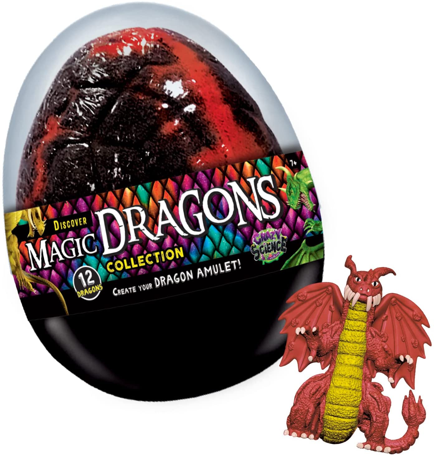 97456 Lisciani - Crazy Science: Magic Dragon Collection - Uova di drago