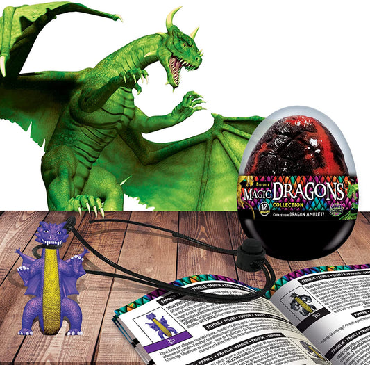 97456 Lisciani - Crazy Science: Magic Dragon Collection - Uova di drago