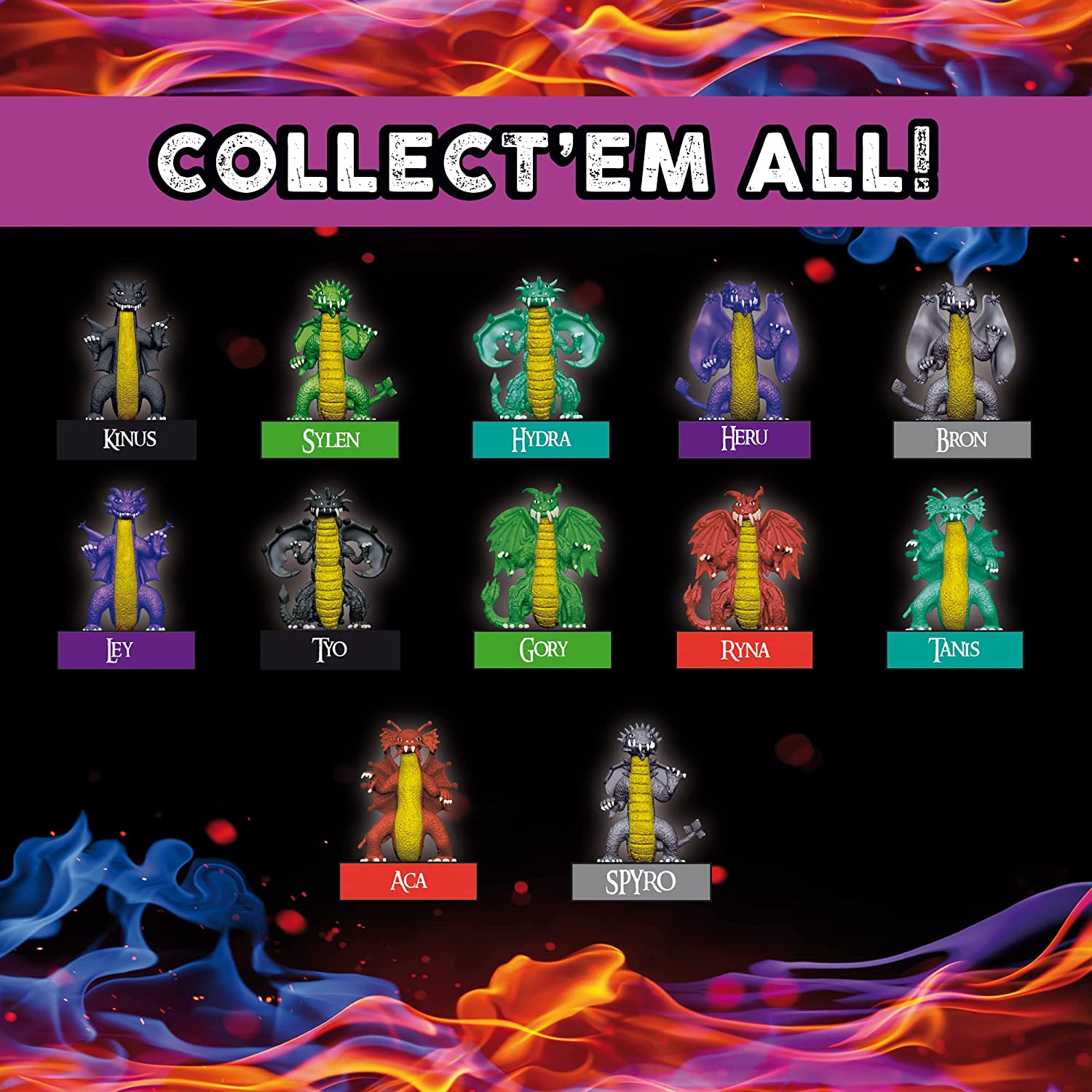 97456 Lisciani - Crazy Science: Magic Dragon Collection - Uova di drago