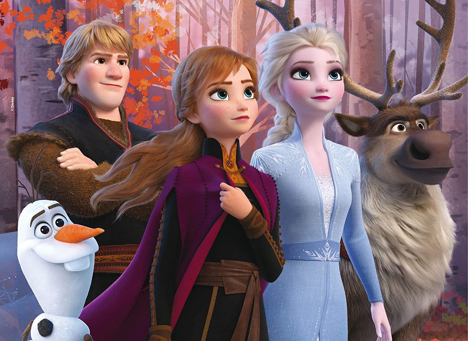 86658 - LISCIANI - DISNEY PUZZLE DF MAXI FLOOR 24 FROZEN 2