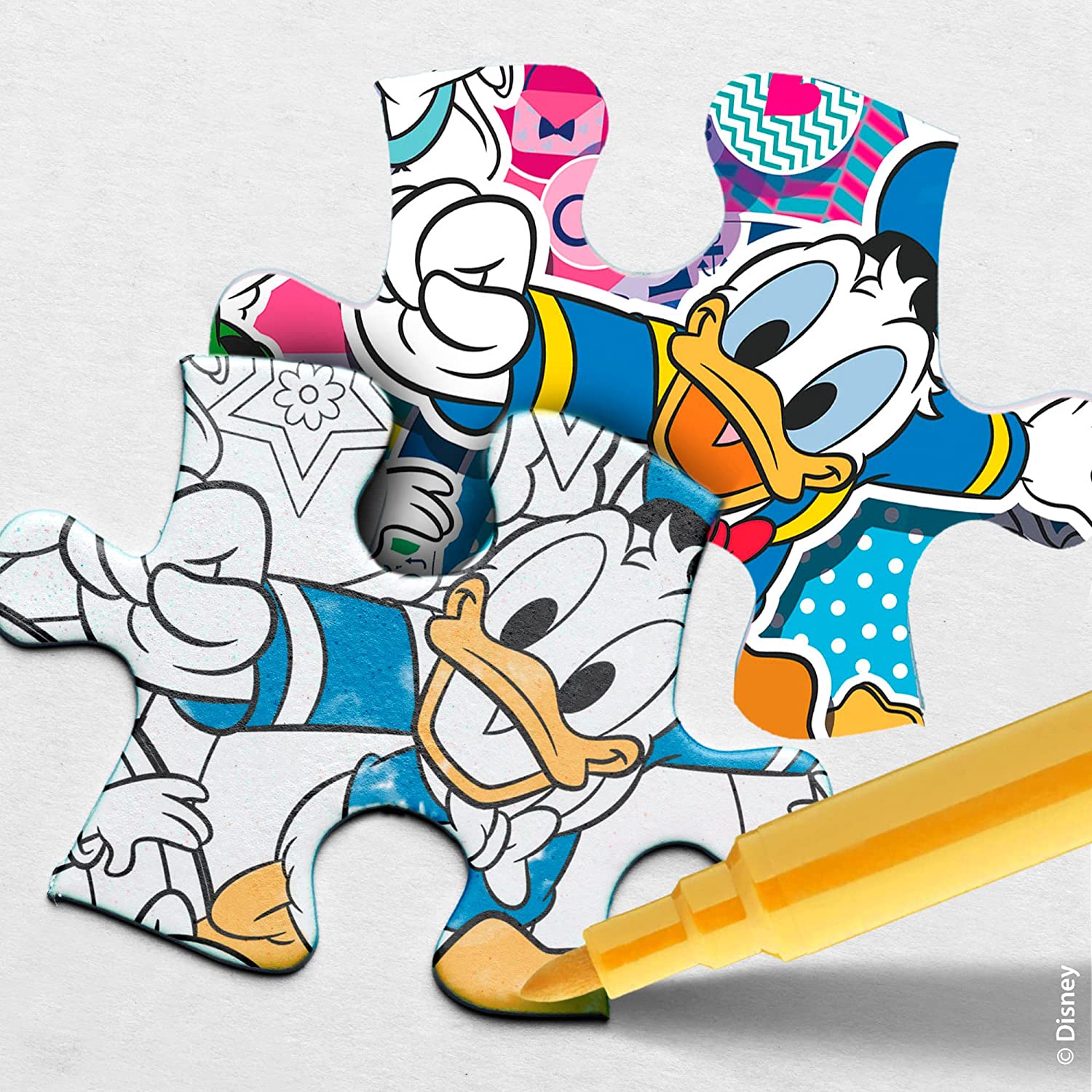 91782 - LISCIANI - DISNEY PUZZLE DF MAXI FLOOR 108 PAPERINO