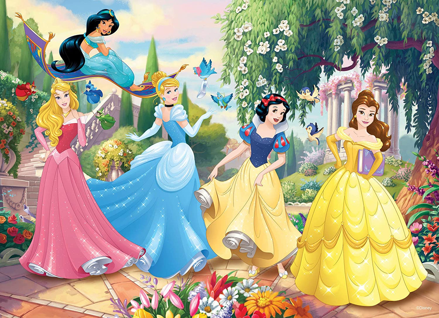 74174 - LISCIANI - DISNEY PUZZLE DF MAXI FLOOR 108 PRINCESS - PRINCESS FOREVER