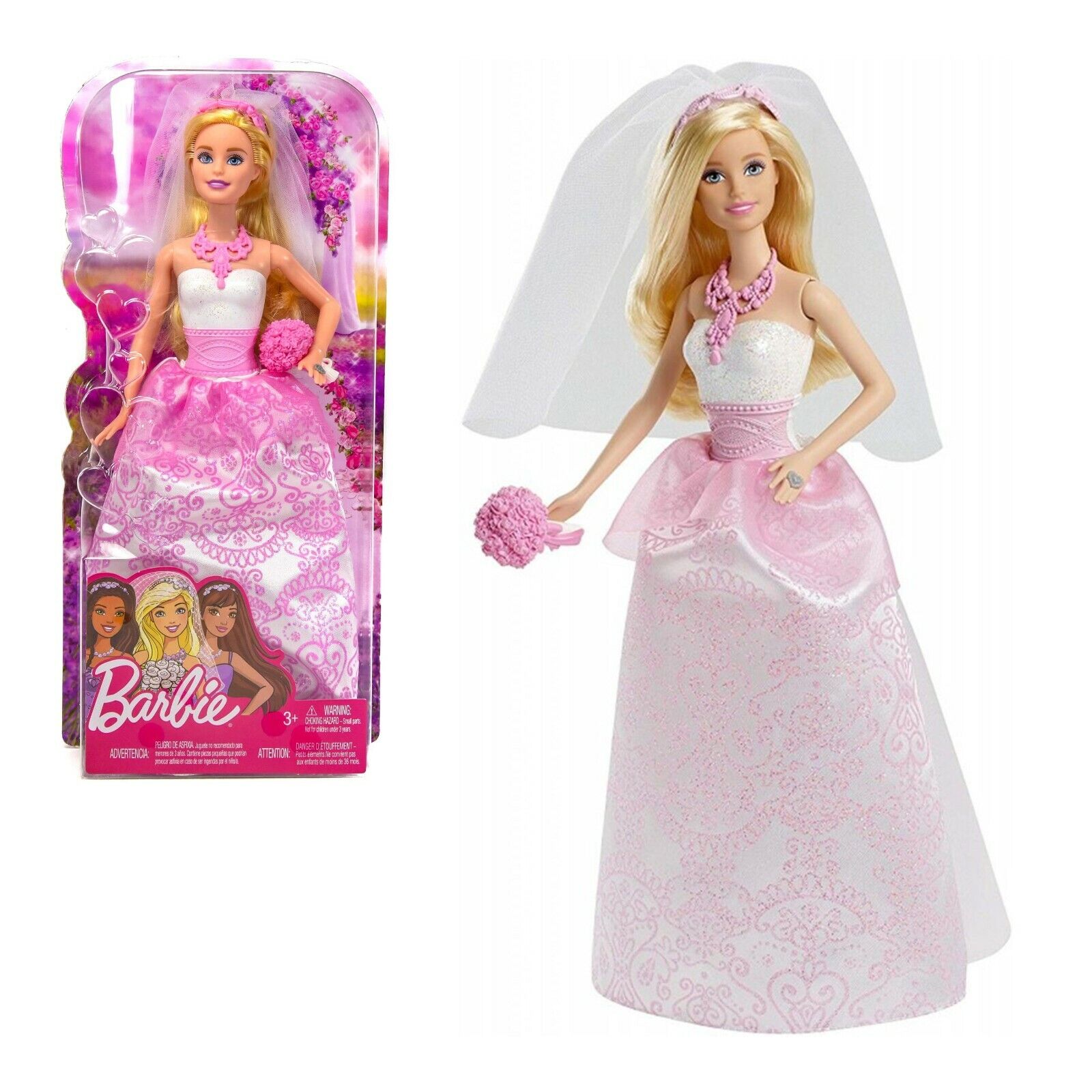 Mattel -  CFF37  Barbie sposa